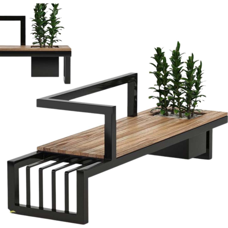Urban Oasis Bench