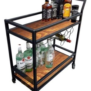 Metro Modern Bar Cart