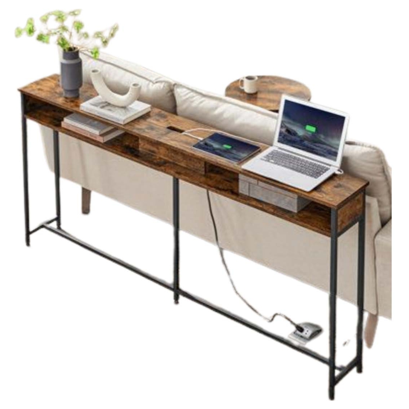 Tech-Ready Sofa Table