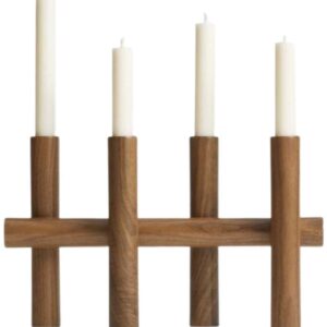 Crossbeam Candle Sculpture