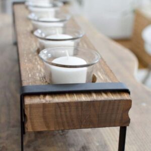 Iron Frame Tea light Block