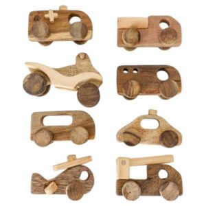 Mini Wooden Vehicle Set