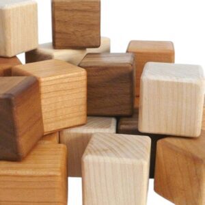 Natural Wooden Building Blocks