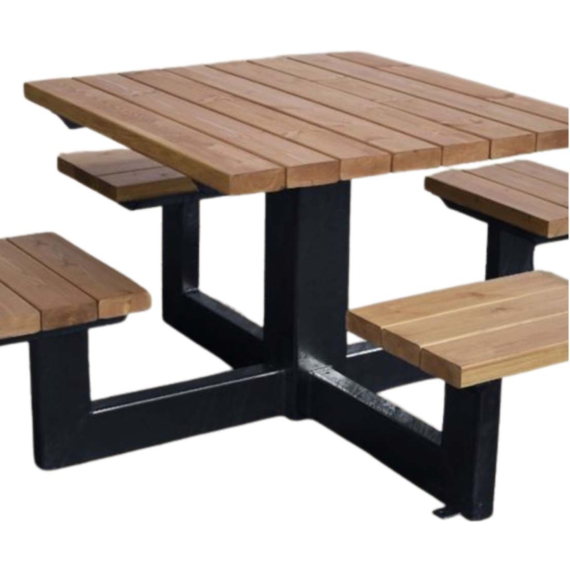 QuadSeat Square Table