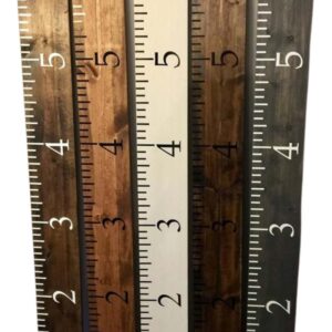 Rustic Giant RulerWall Chart