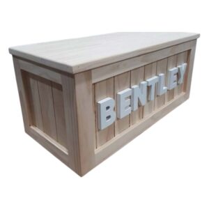 Rustic Panel Toy Chest