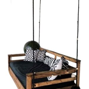 Rustic Retreat Porch Swing