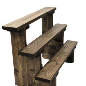 Rustic Step Display Stand